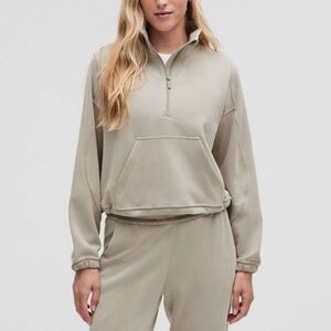 Lululemon Brushed Softstreme Half Zip